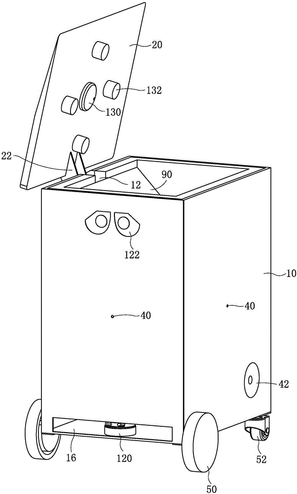 Garbage collecting robot and garbage collecting method