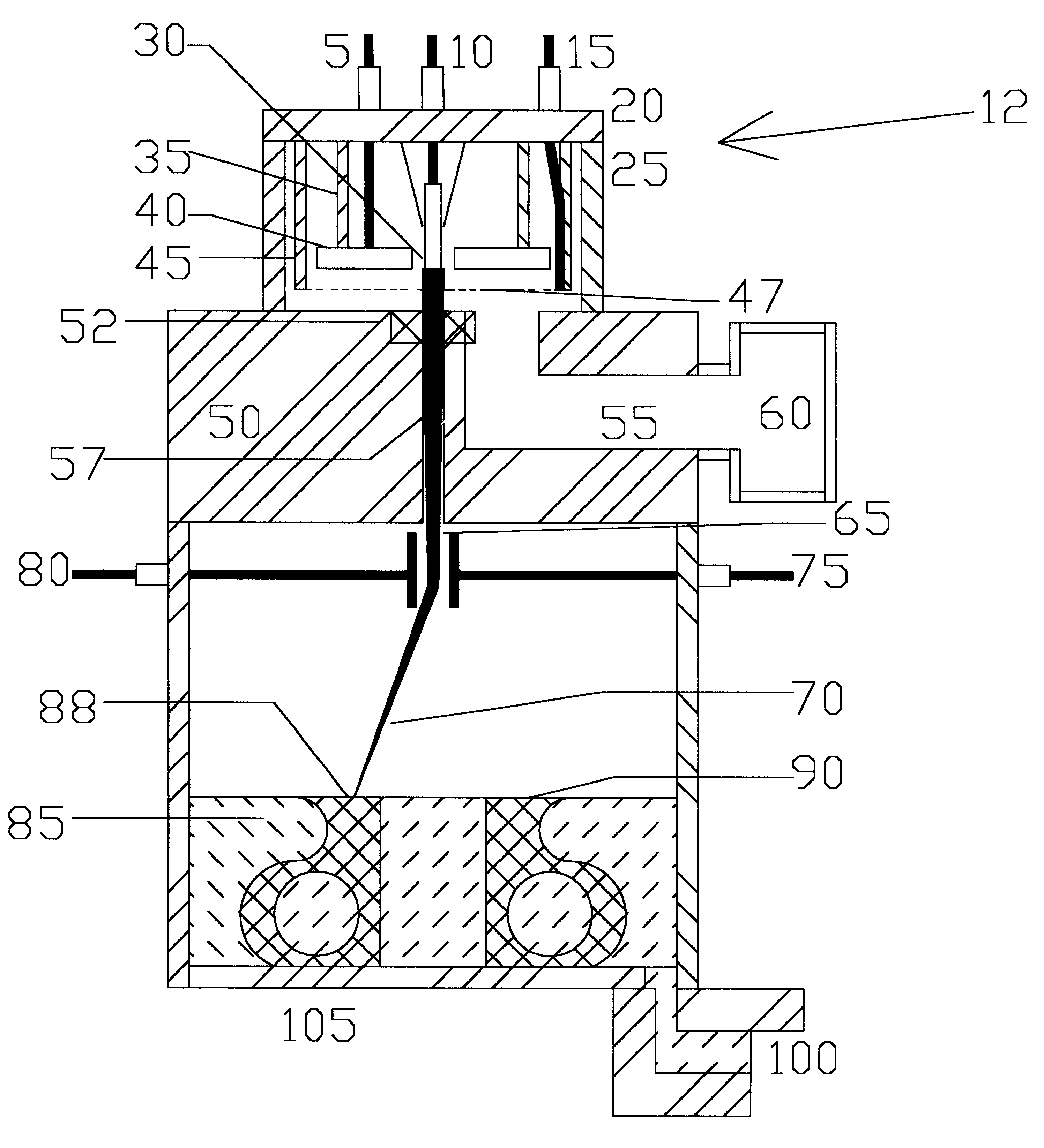 Method and apparatus for high speed electron beam rapid prototyping