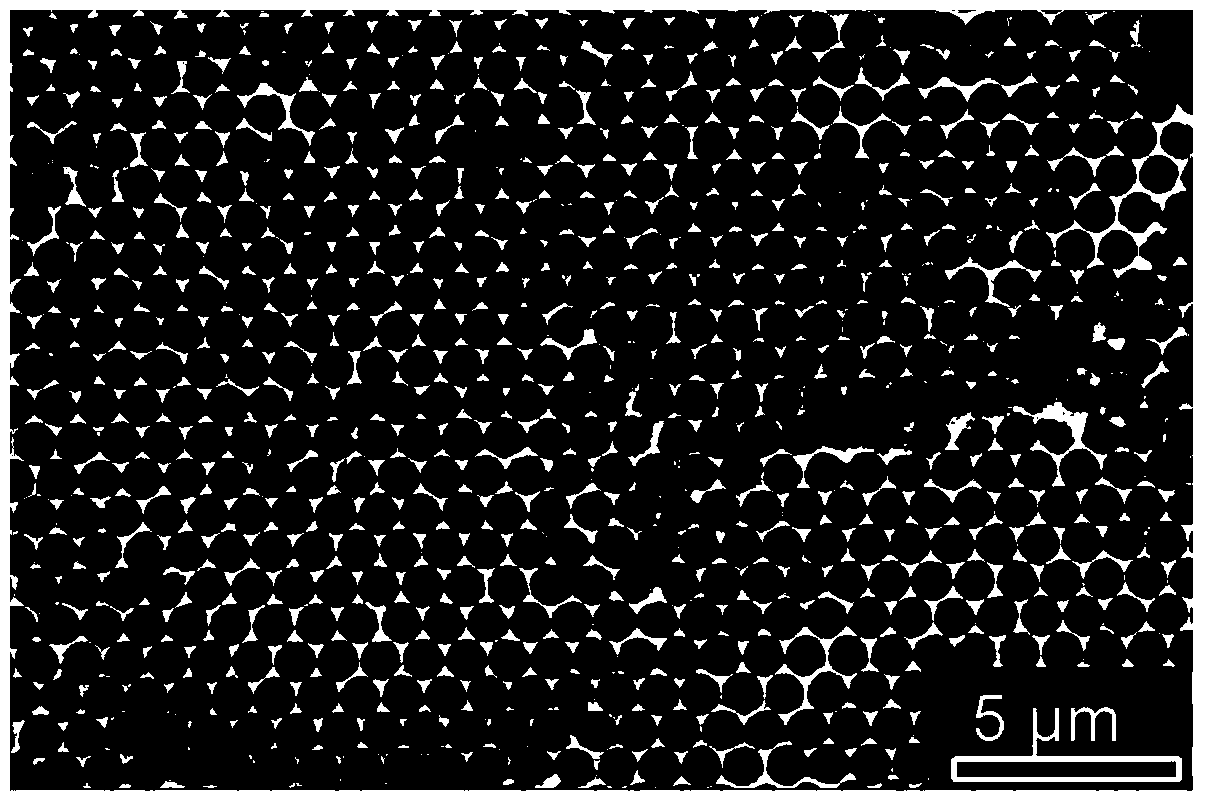 Zinc oxide porous film doped with copper oxide and preparation method thereof