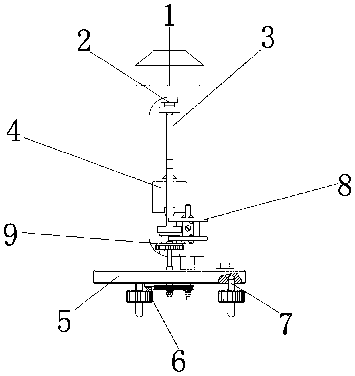 Stirring device for food detection