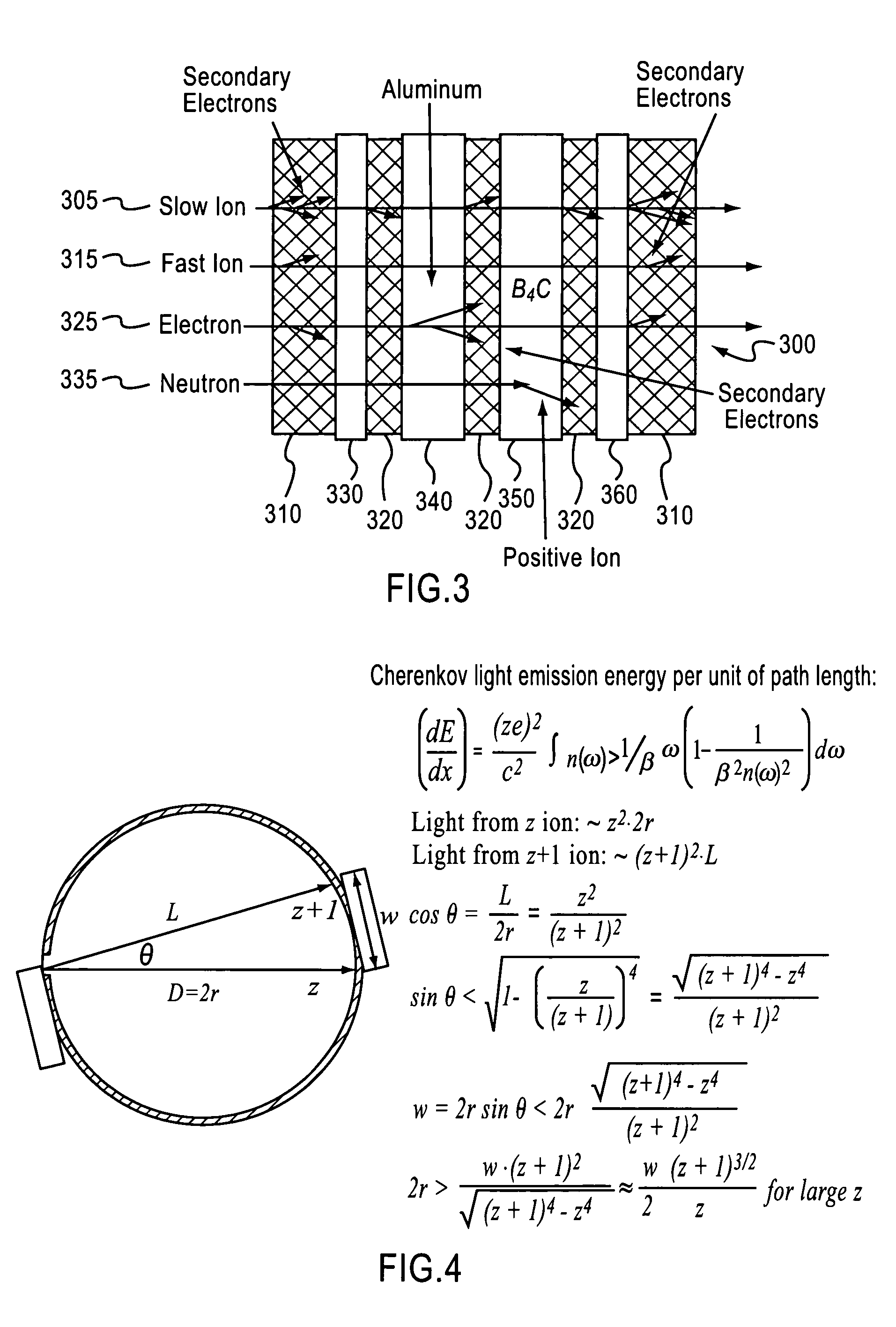 Space radiation detector with spherical geometry