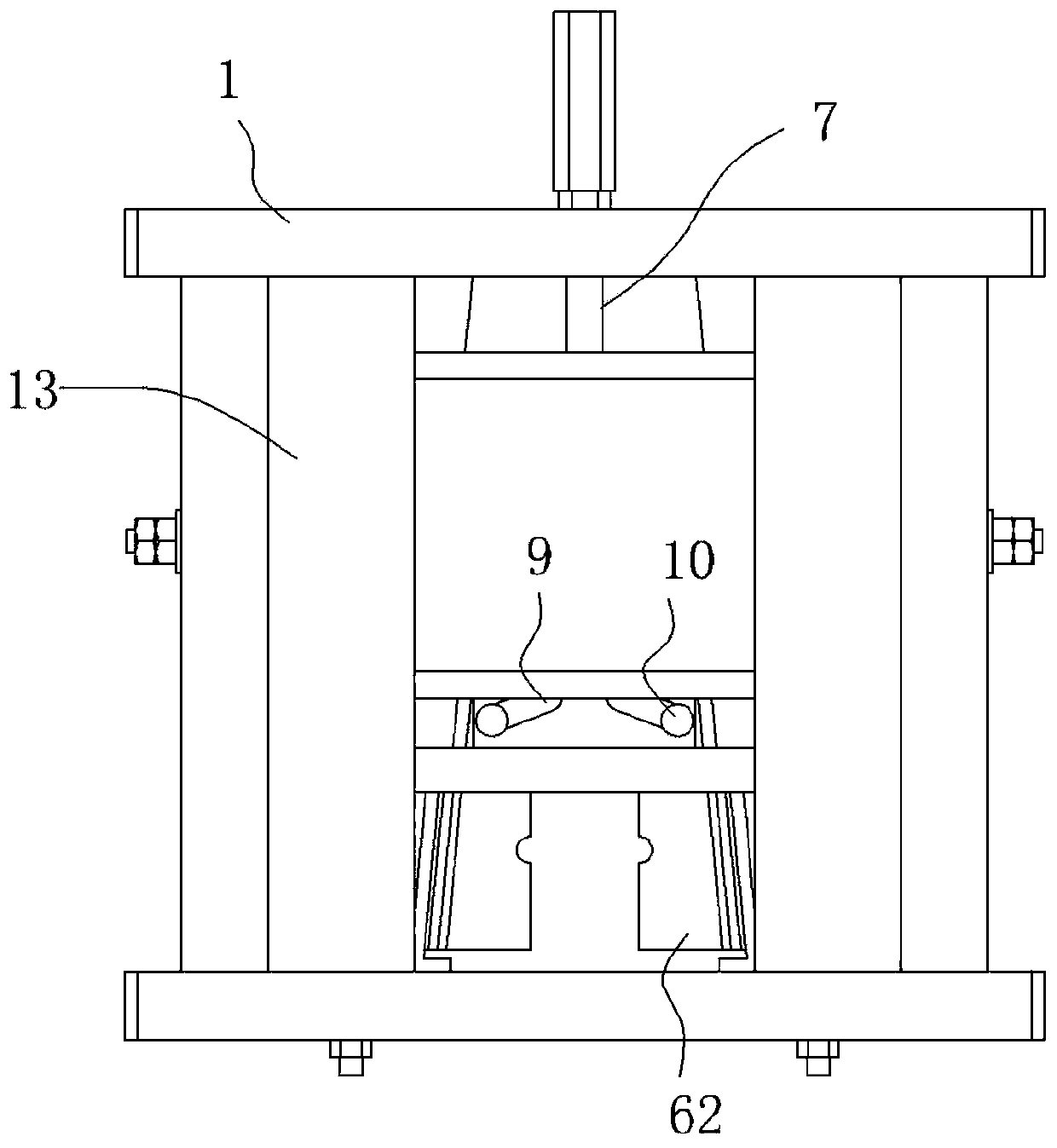 Elevator safety protection clamp