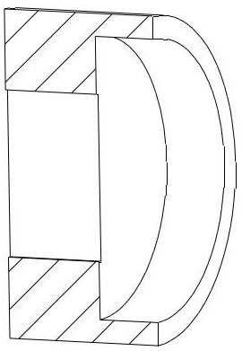 3cm I-shaped waveguide gradient line impedance converter