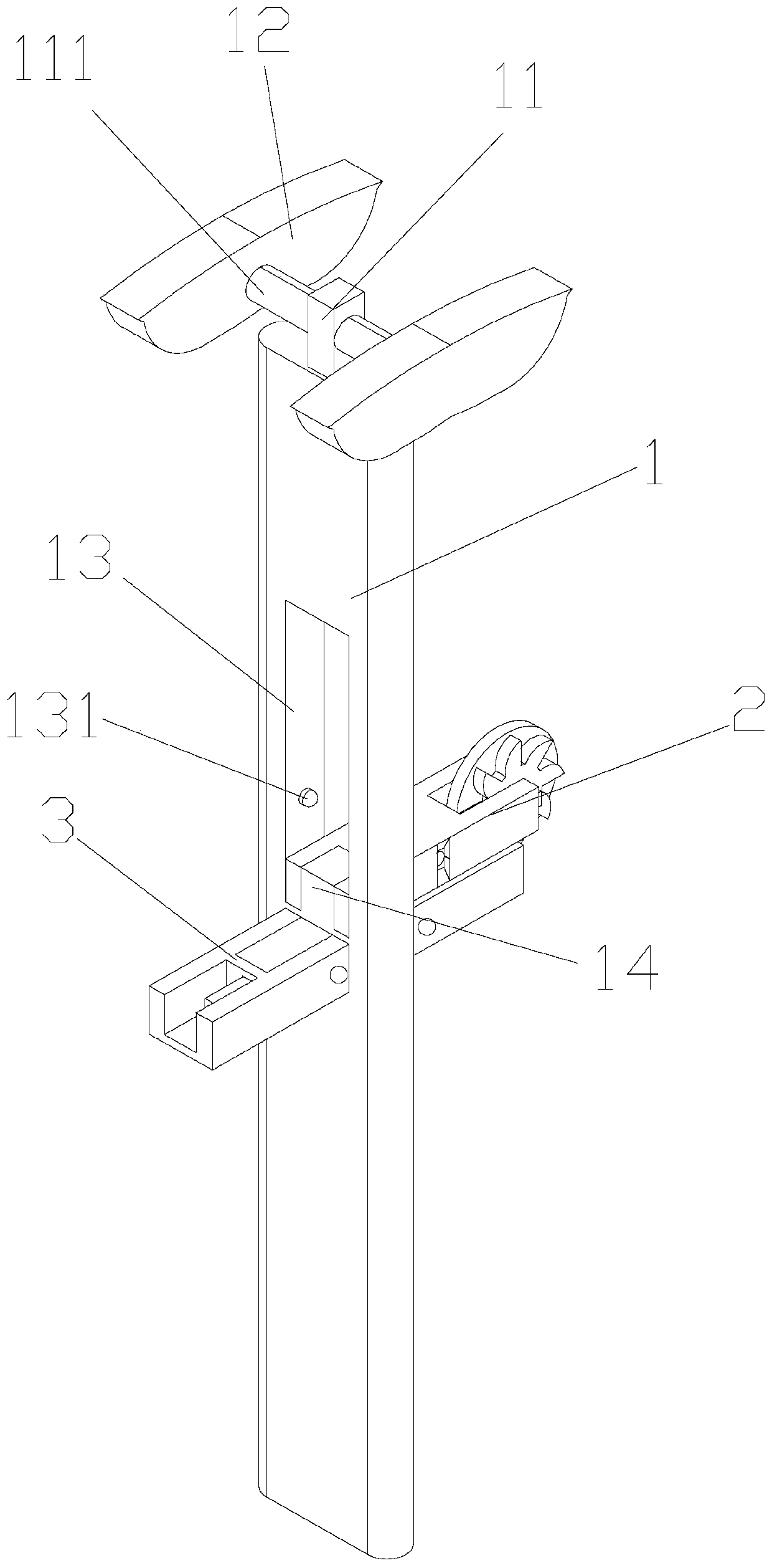 A joystick for an electric balance car with low maintenance cost