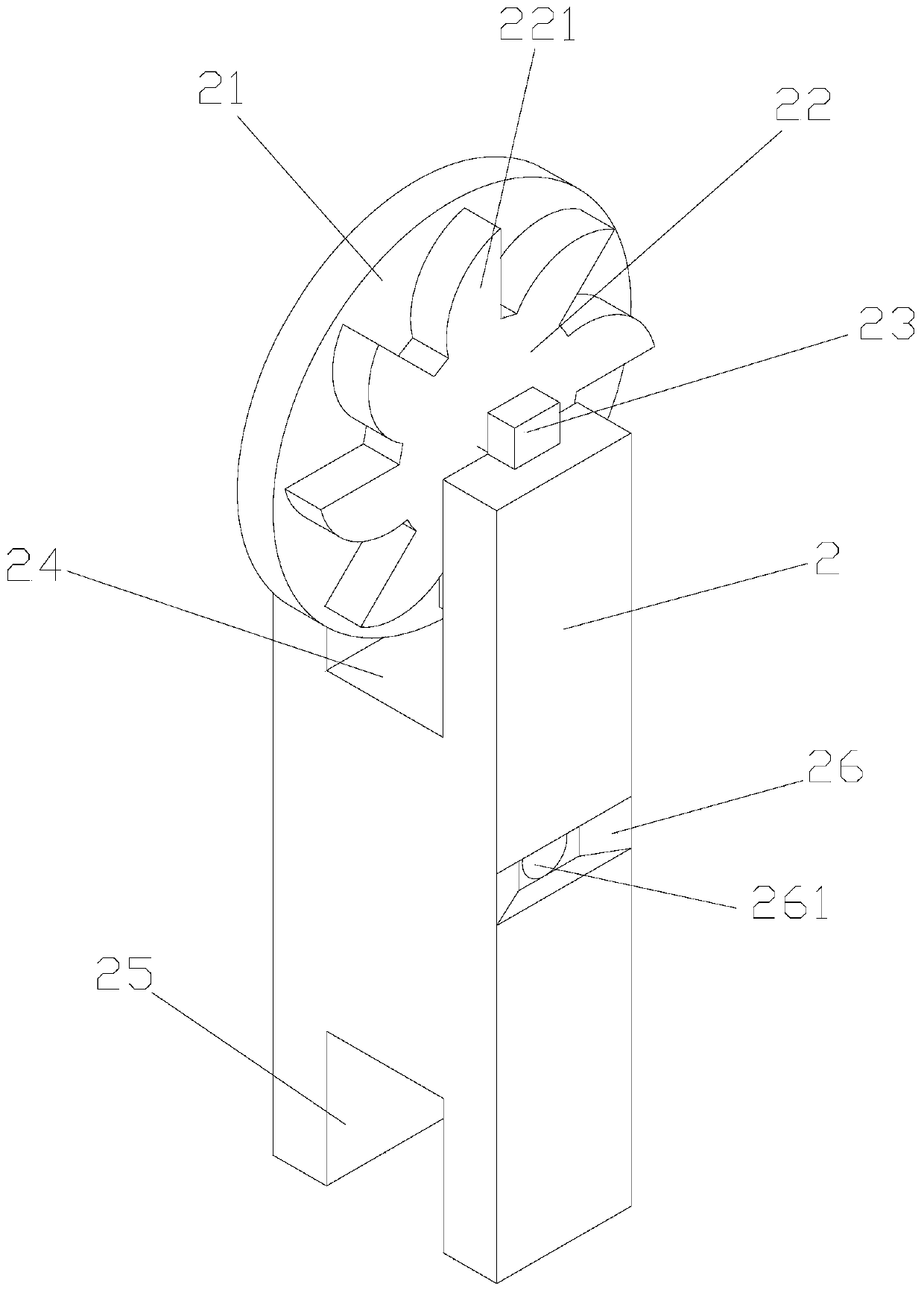 A joystick for an electric balance car with low maintenance cost