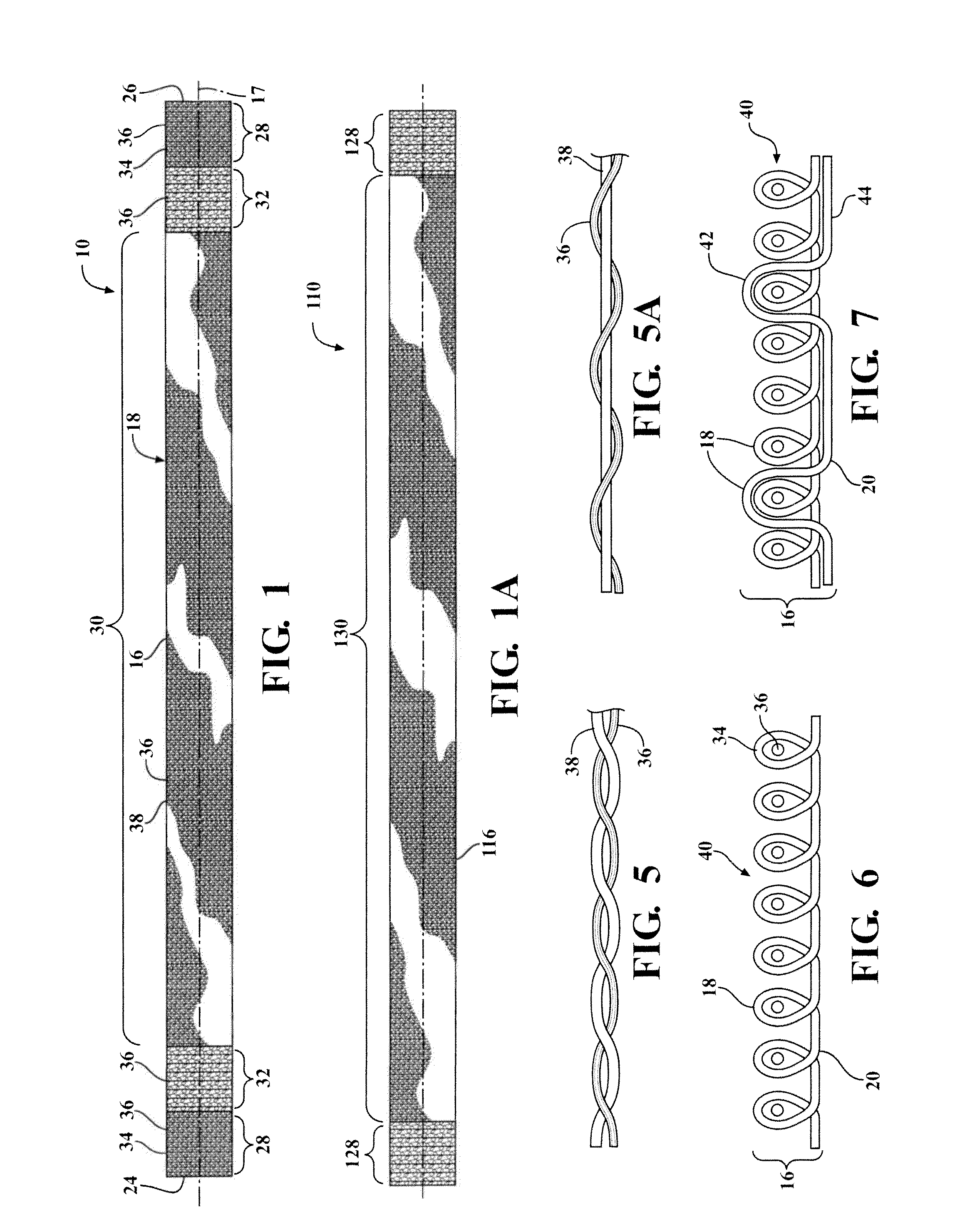 Knit sleeve for an oil dip stick tube, combination thereof, method of construction thereof and method of dampening the vibration of an oil dip stick tube