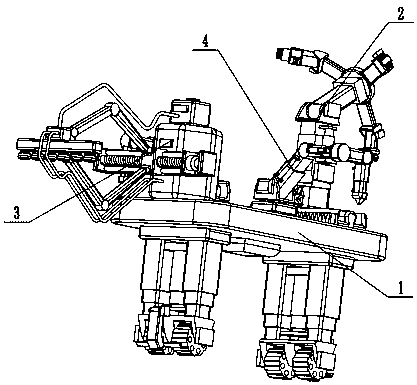 Industrial derusting device and method thereof