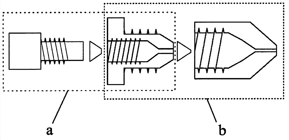 Capillary column system capable of increasing open tubular column sample loading quantity by variable-diameter packing column