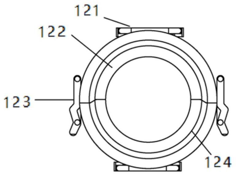 Aerial hotspot radiation shielding device