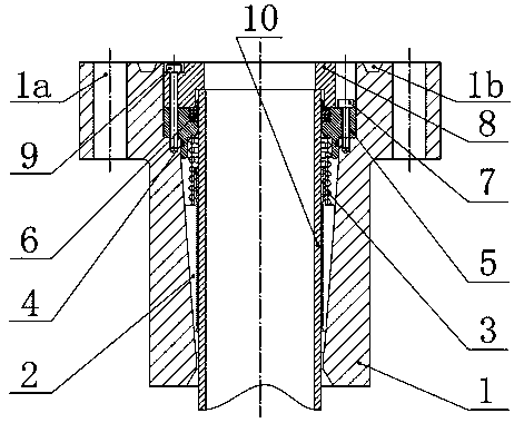 Out-of-control blowout well head device reset method