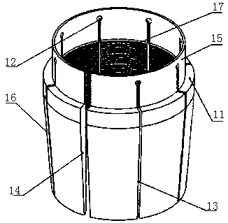 Out-of-control blowout well head device reset method