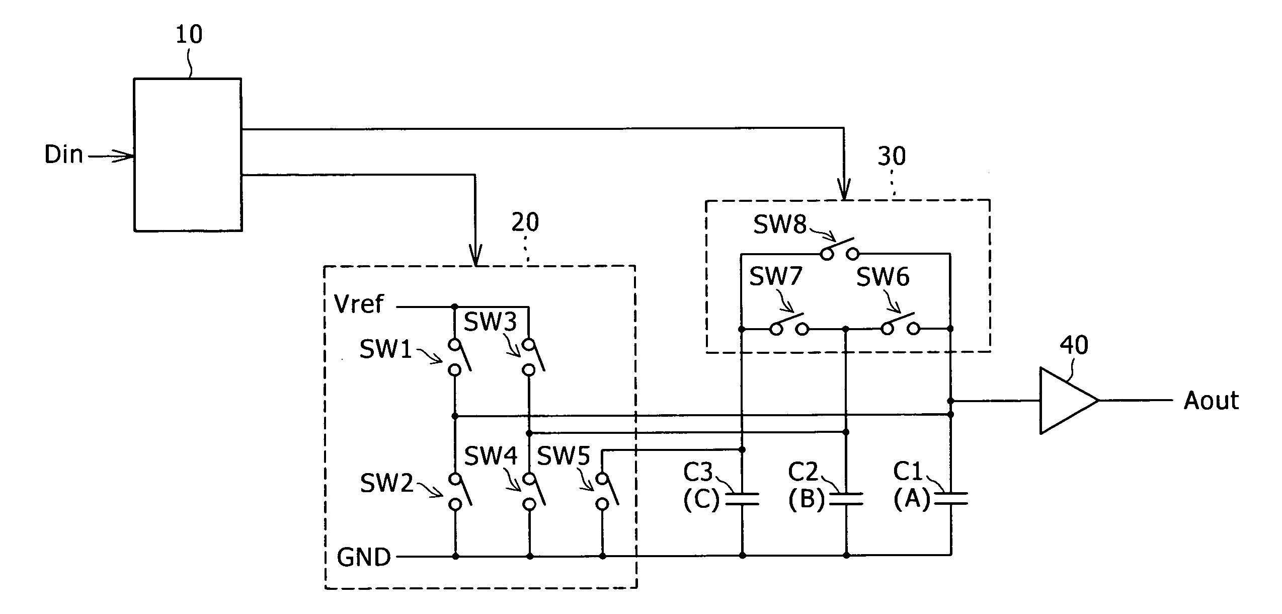 Digital/analog conversion circuit