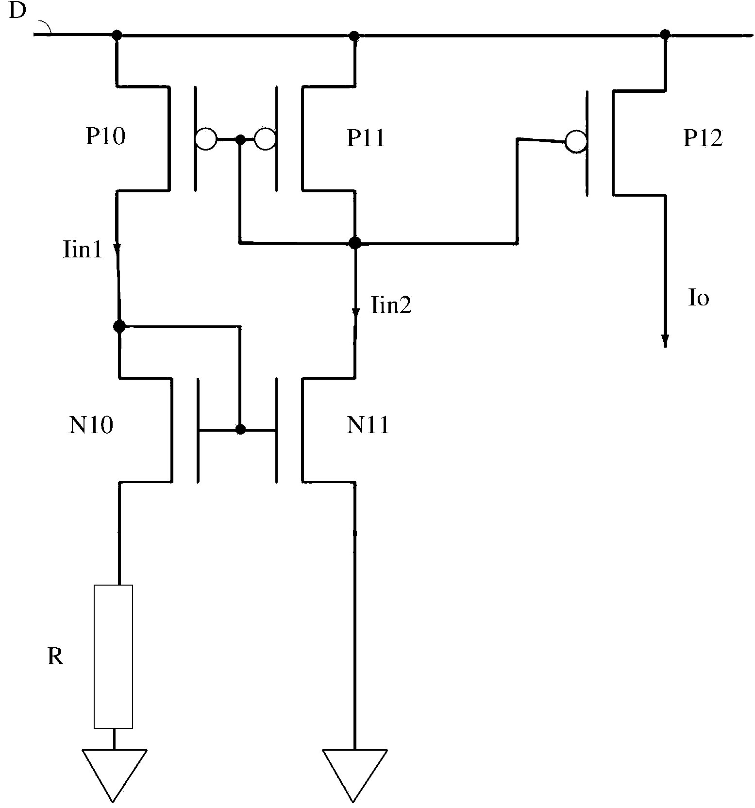 Bias current generating circuit