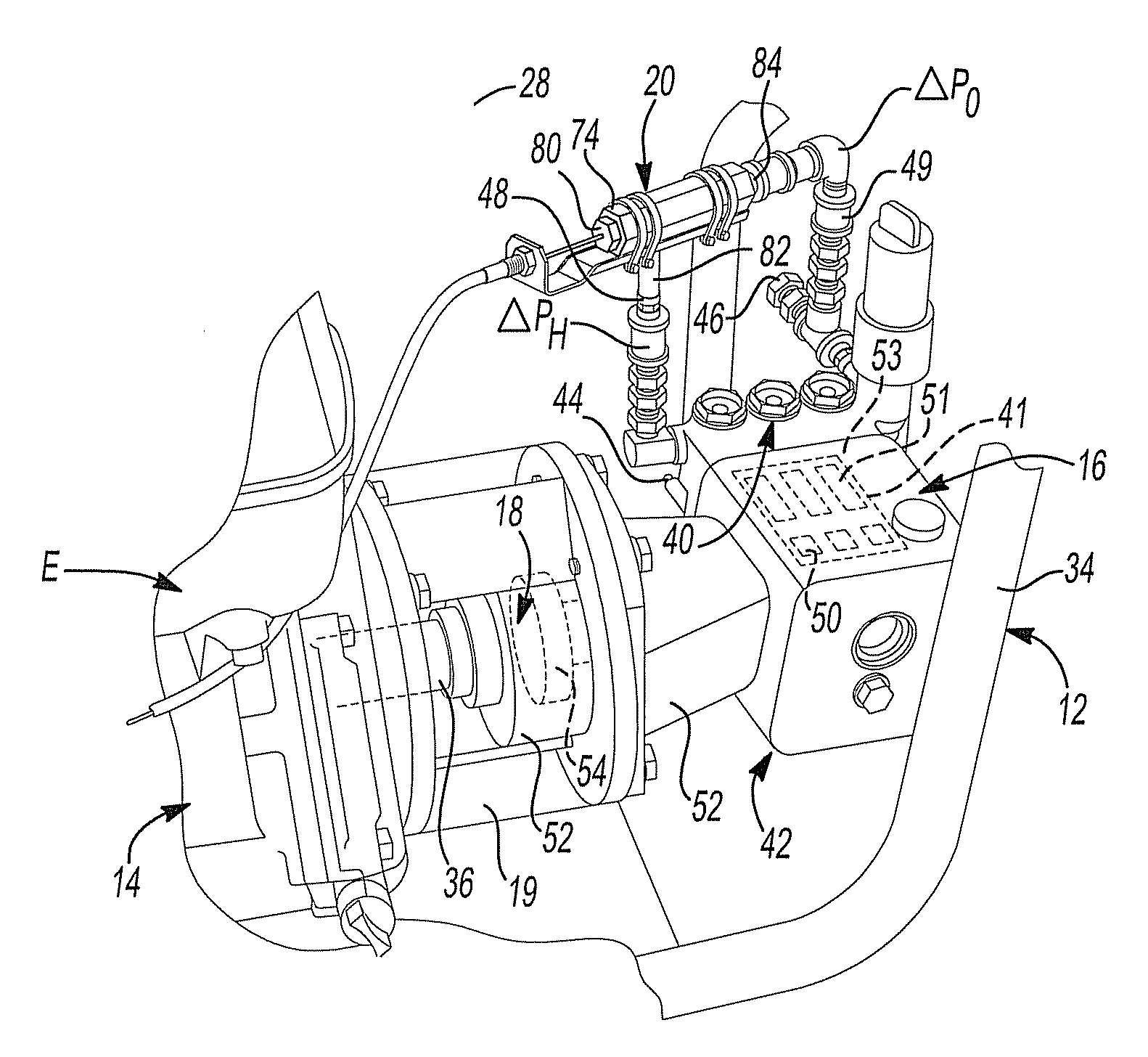 Pressure washer system and operating method