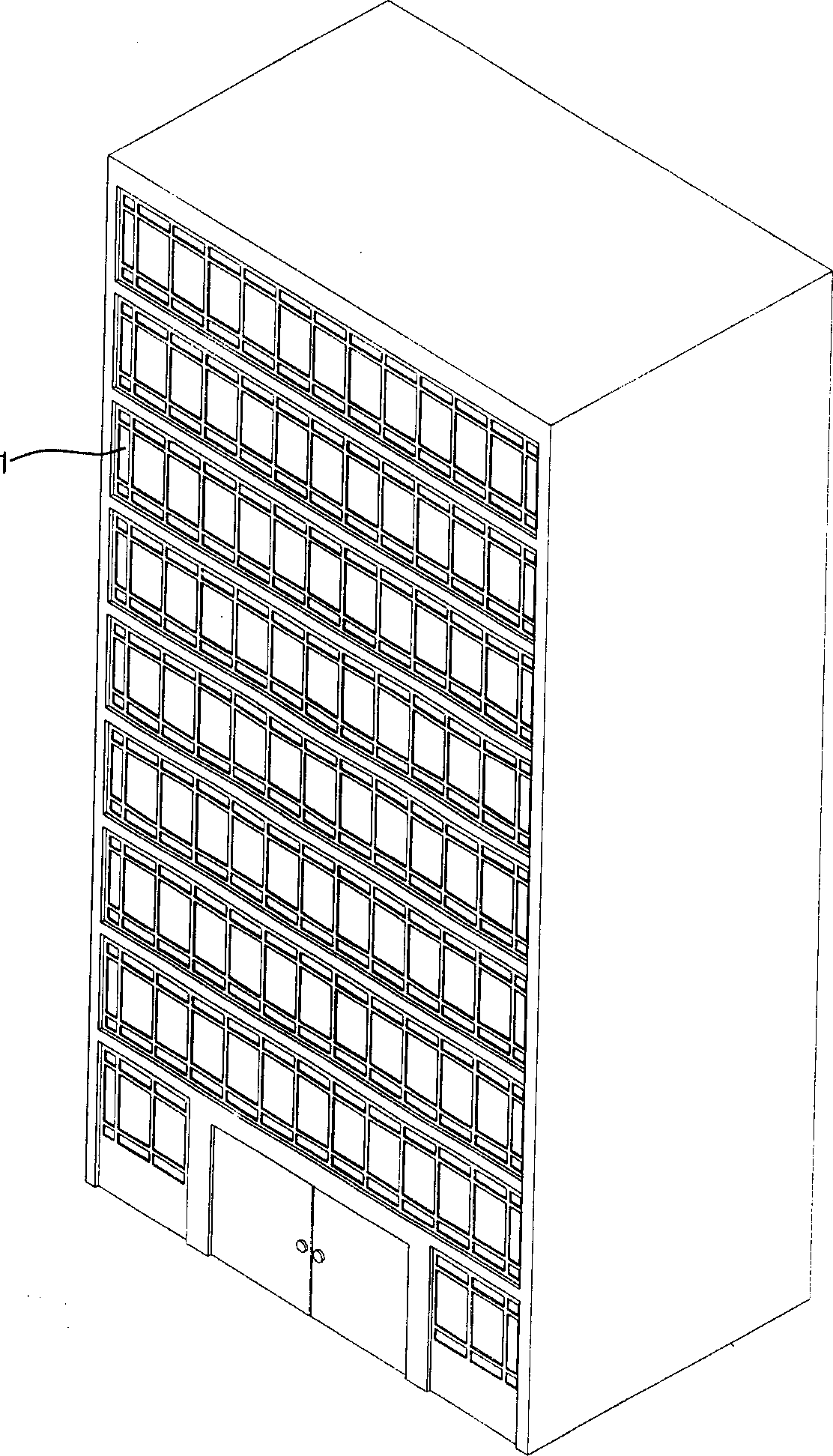 Window type air conditioning device