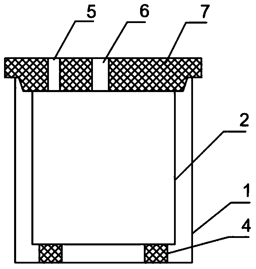 Dynamic sealing calorimeter with fault-tolerant structure