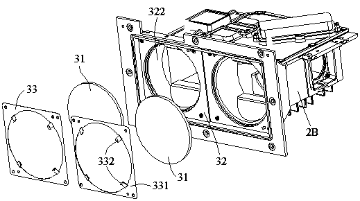 Three-color laser light source and laser projection television