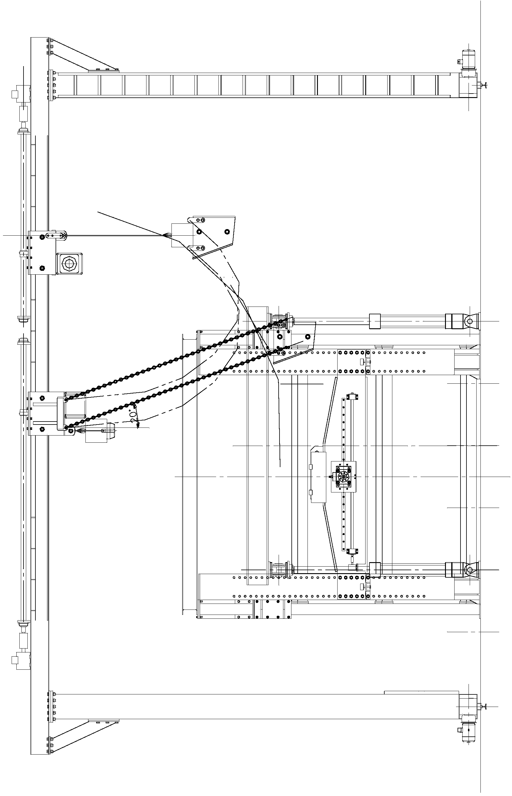 Integrated test system and technology for falling-object protective structure and roll-over protective structure