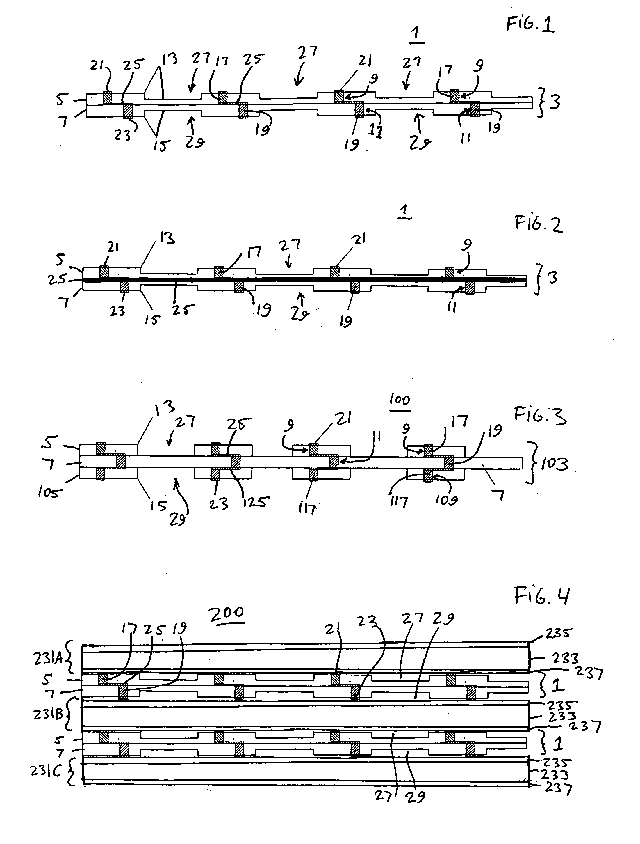 Offset interconnect for a solid oxide fuel cell and method of making same
