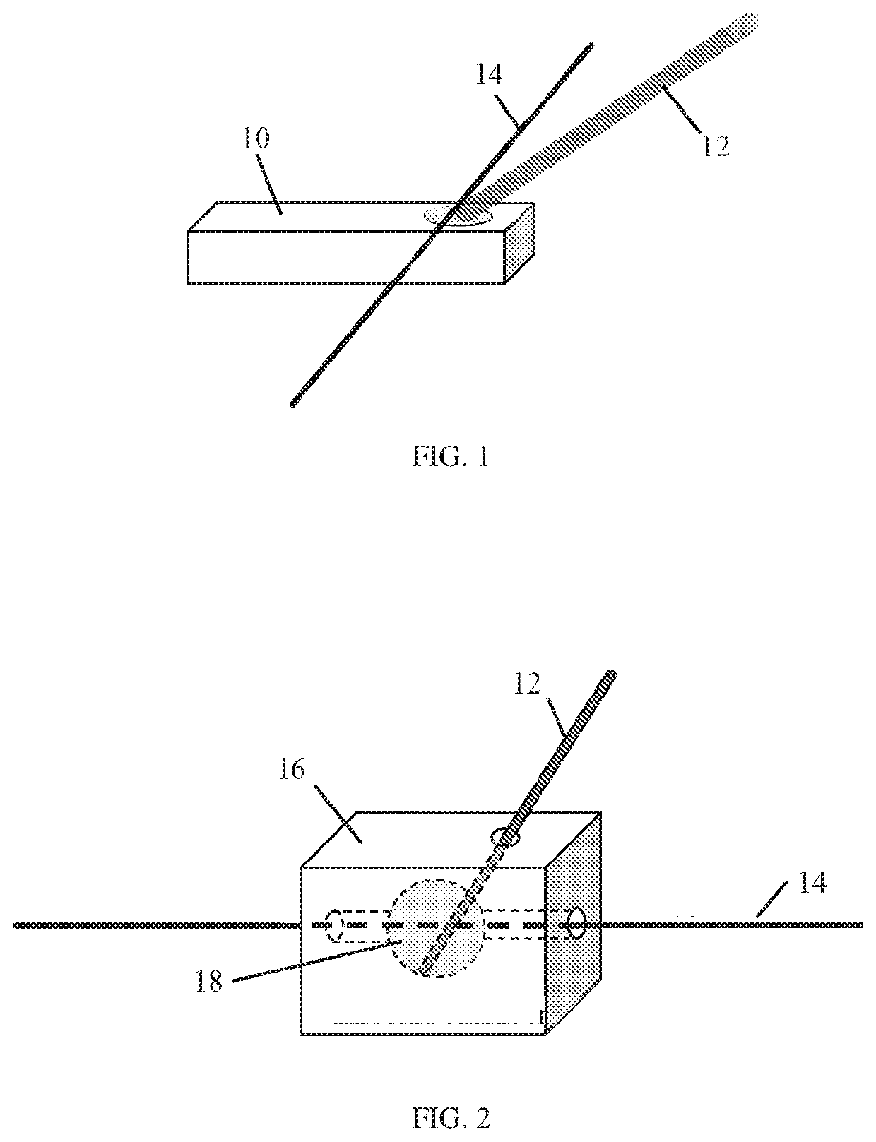 Radiation pumped heater/heating element