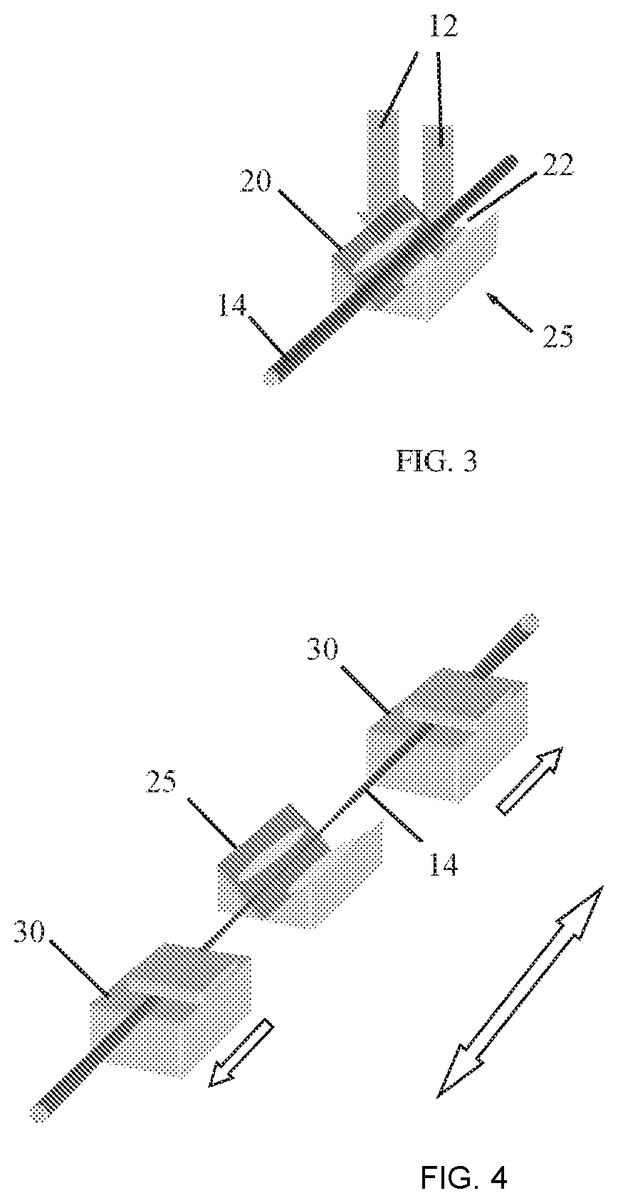 Radiation pumped heater/heating element