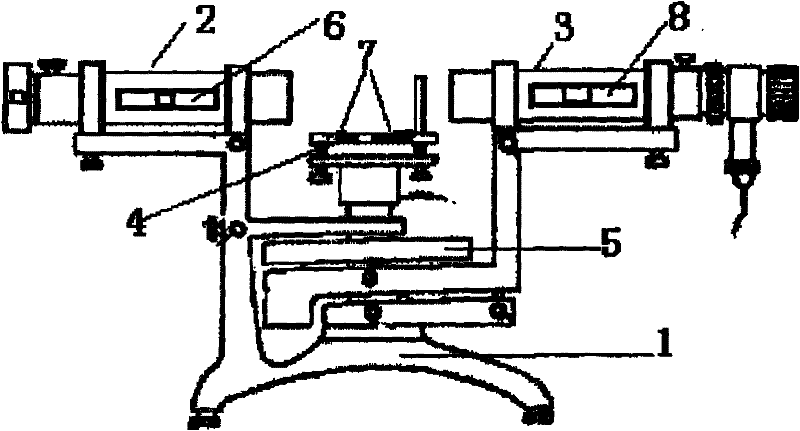 Spectrometer experimental device