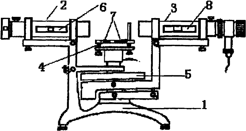 Spectrometer experimental device