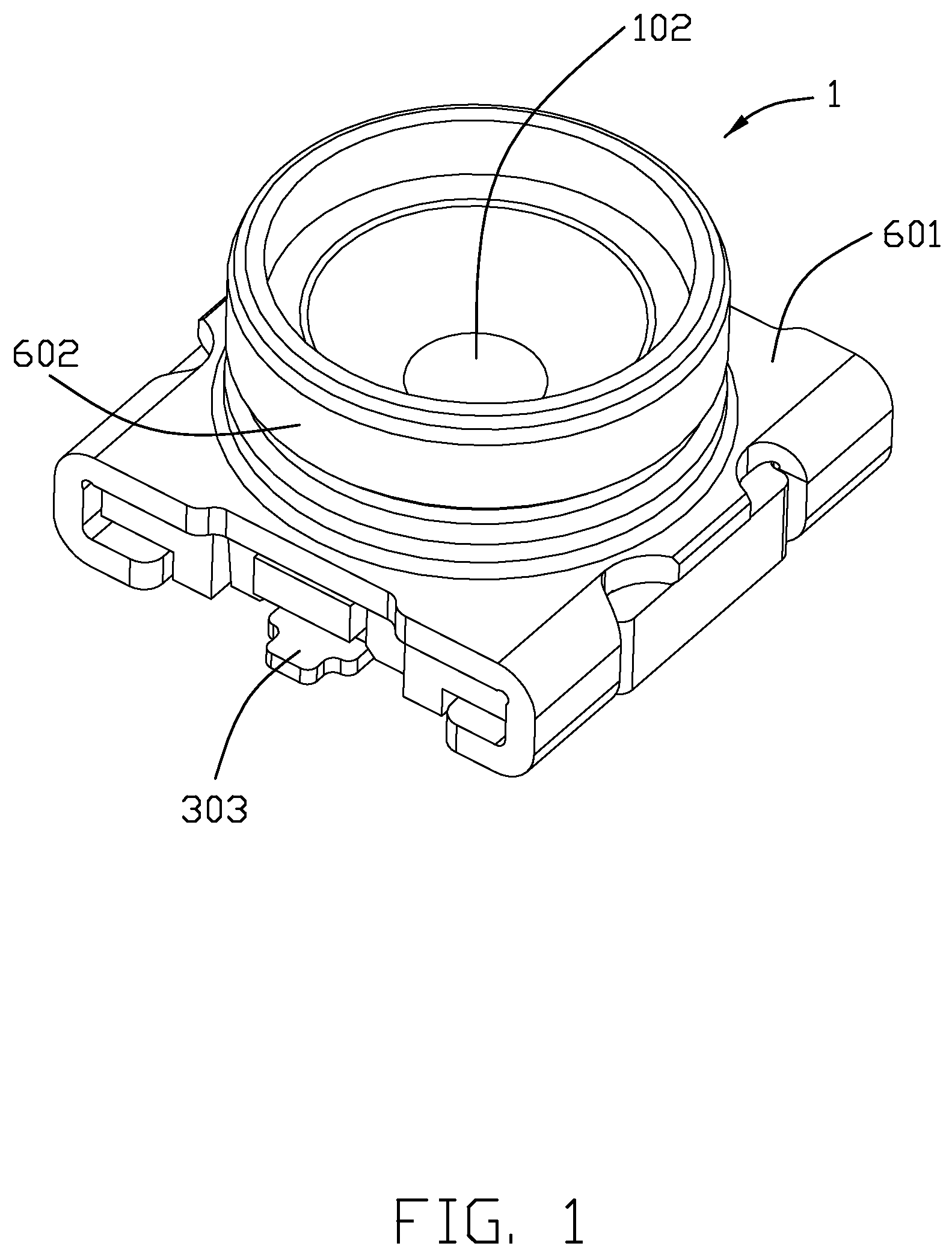 Coaxial connector with a new type of contact