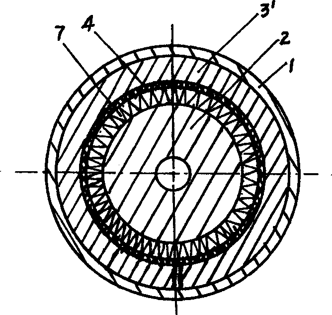 Completely closed piston and piston ring assembly