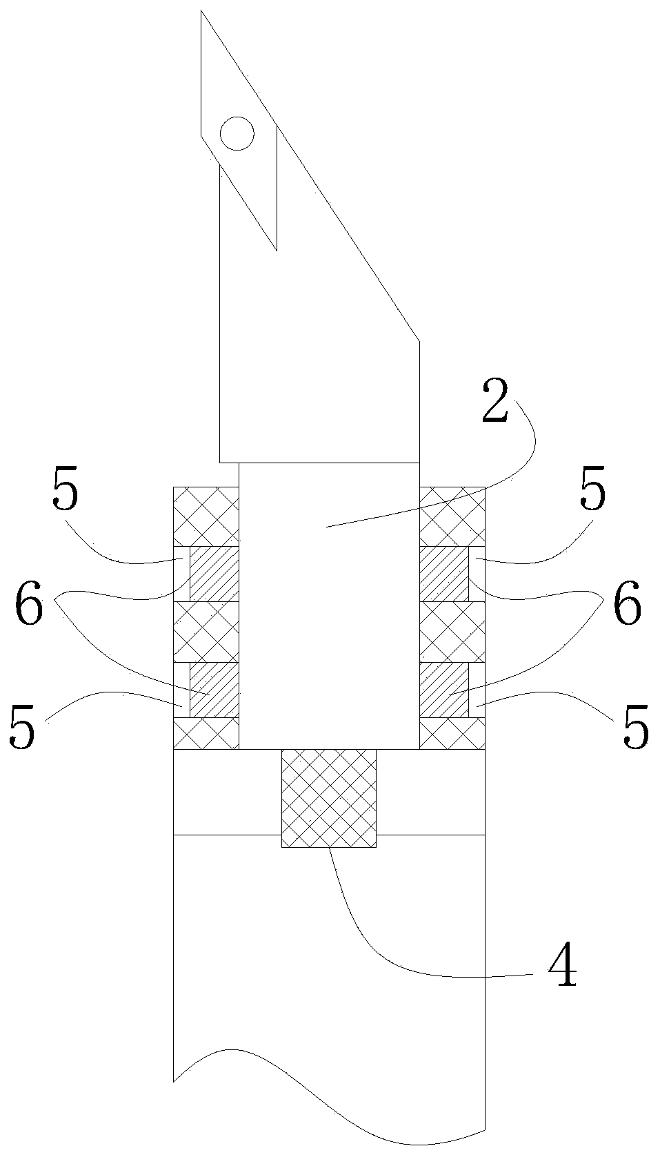 CNC lathe fly-cutter disk and assembling method thereof