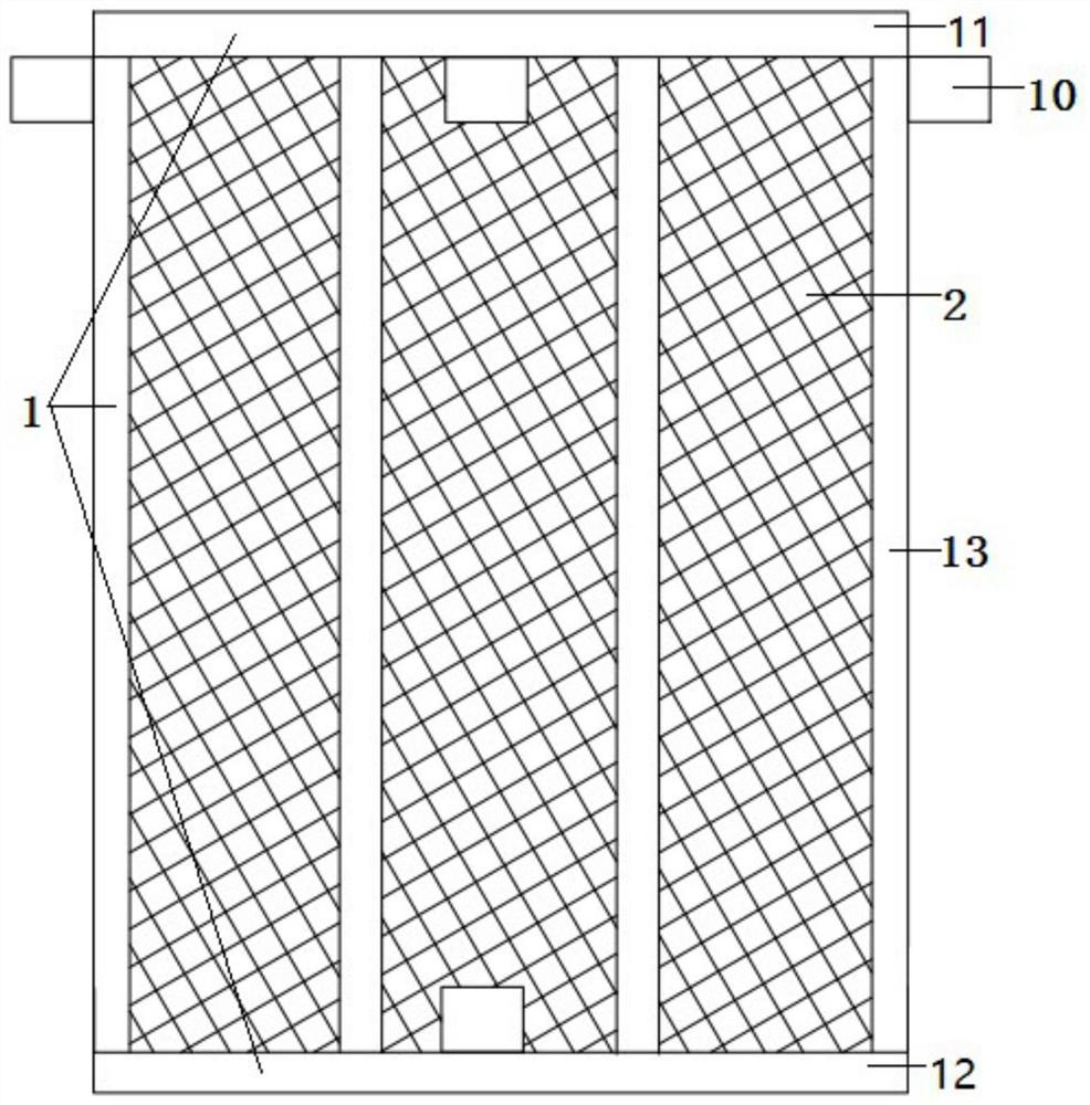 Cage provided with feed collection structure and method