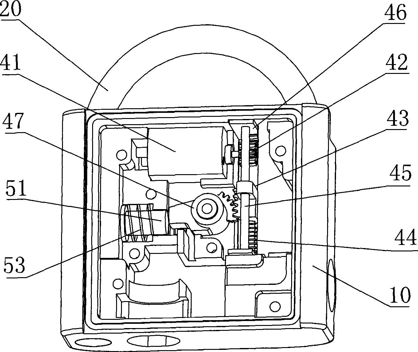 Minitype electric lockset