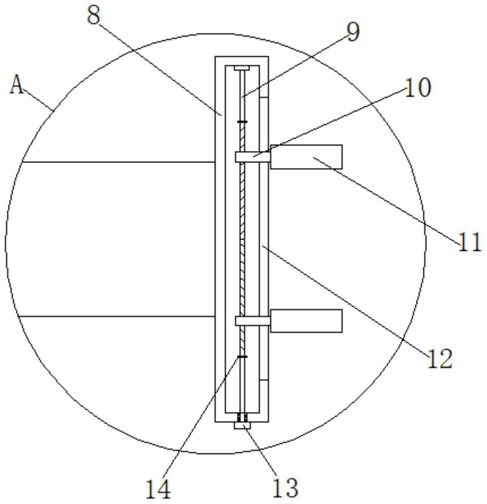 Radio frequency connector grinding equipment with accurate grinding function