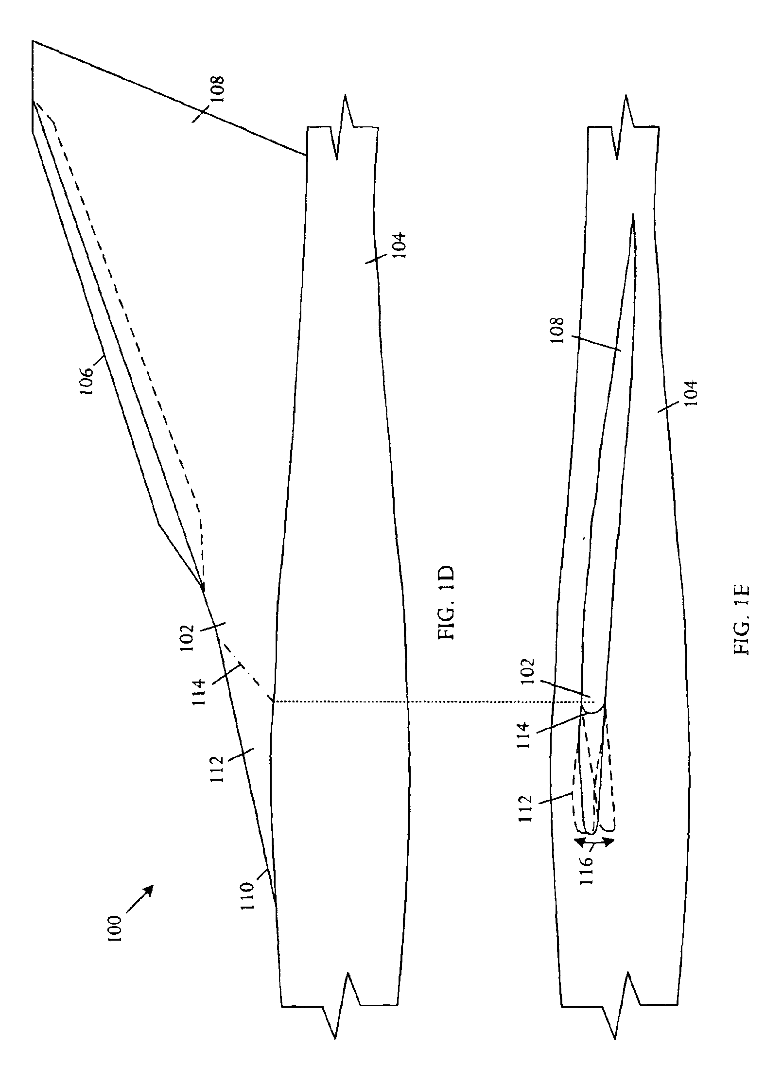 Aircraft lift device for low sonic boom