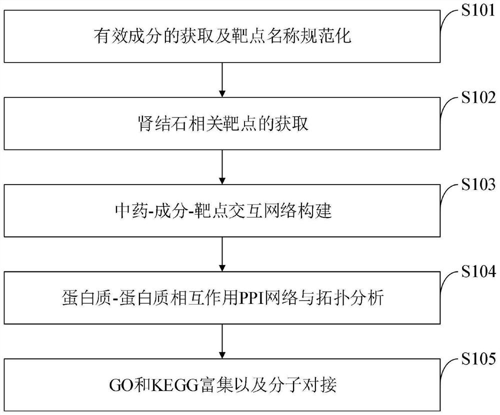 Information analysis method for treating kidney stone through radix astragali-gold mixture, computer equipment and application