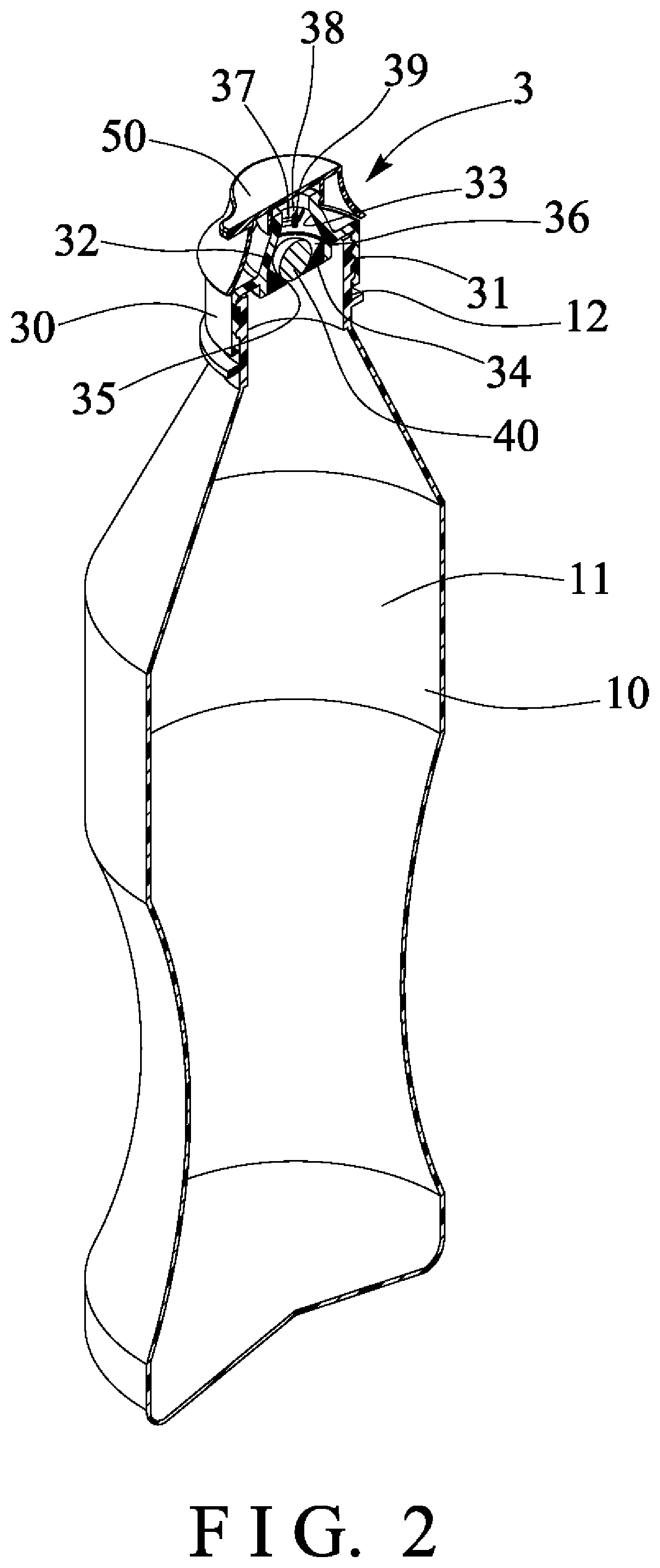 Drinking vessel cover with air check valve