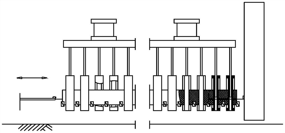 A lawn silk planting machine