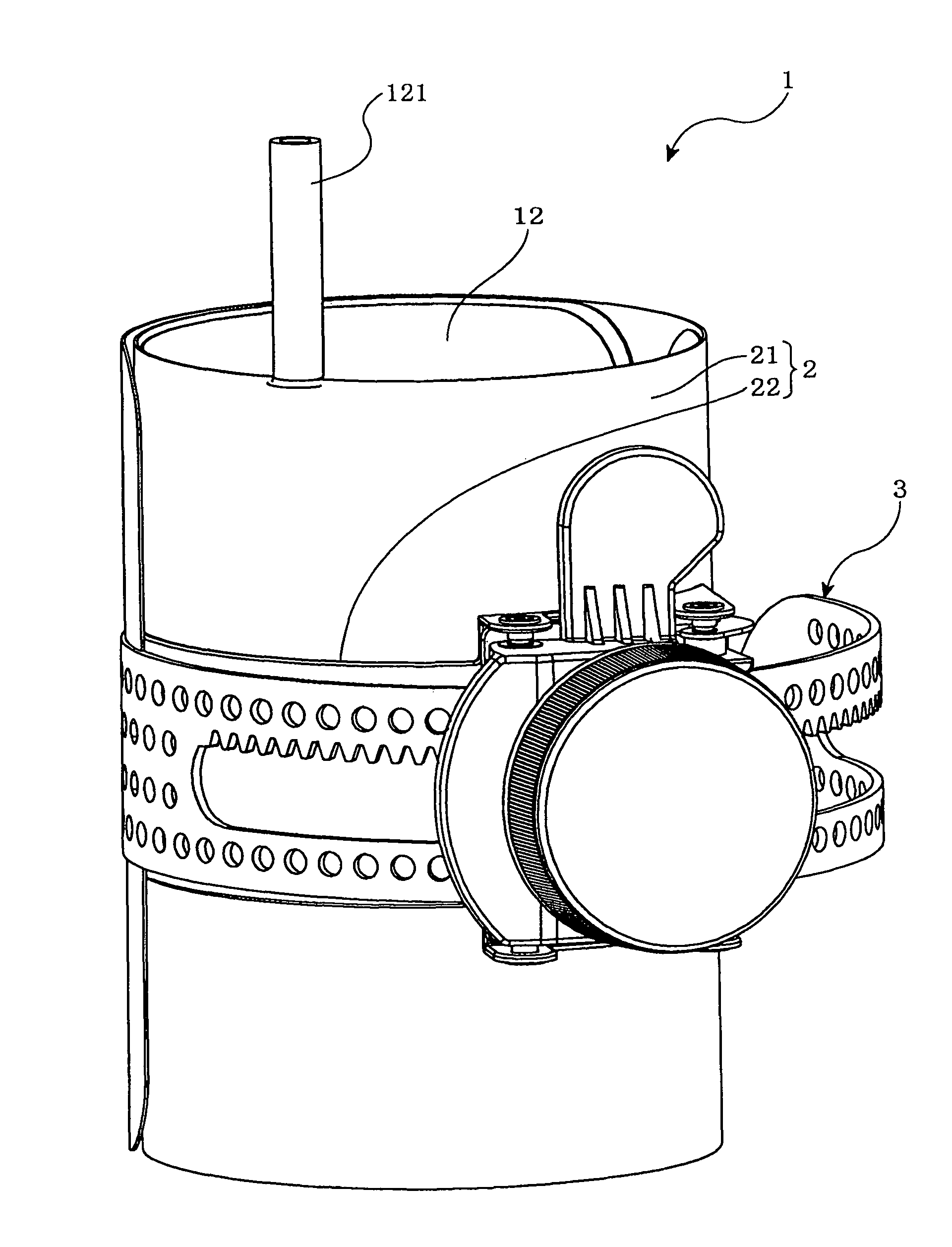 Method of manufacturing core of cuff for blood pressure meter and cuff for blood pressure meter