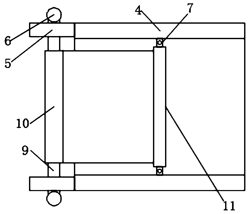 LED display lamp with adjustable lighting area