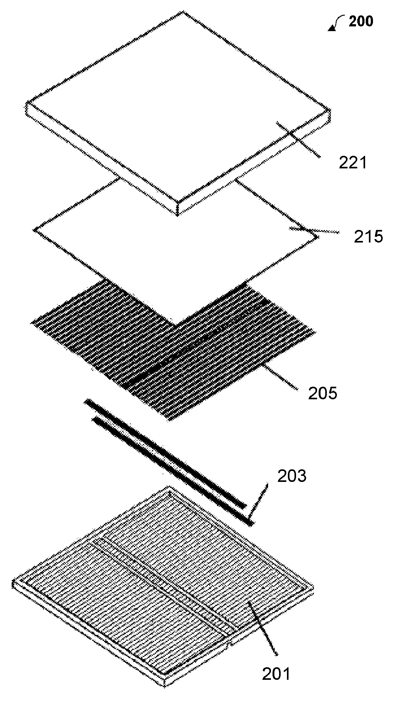 Method and device for fabricating a solar cell using an interface pattern for a packaged design