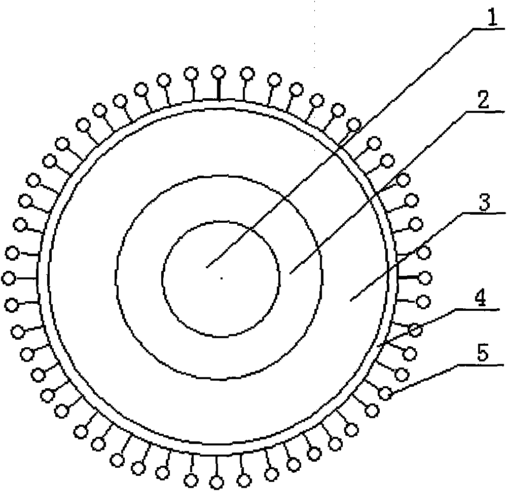 Folic acid-vincristine targeted and slow-released nano-microspheres, prepared method and application thereof