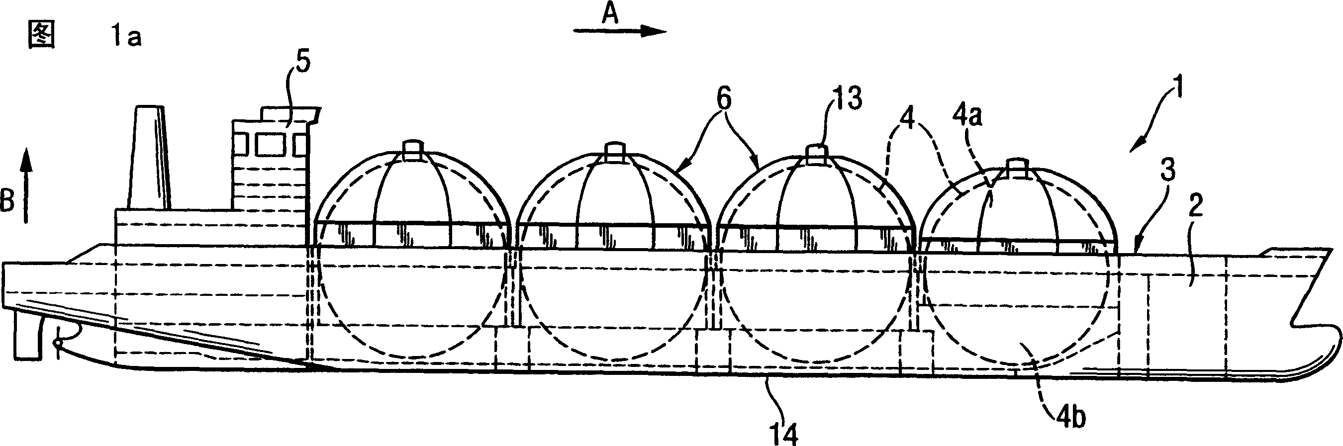 A method and an arrangement for reducing the weight and optimizing the longitudinal strength of a water-craft