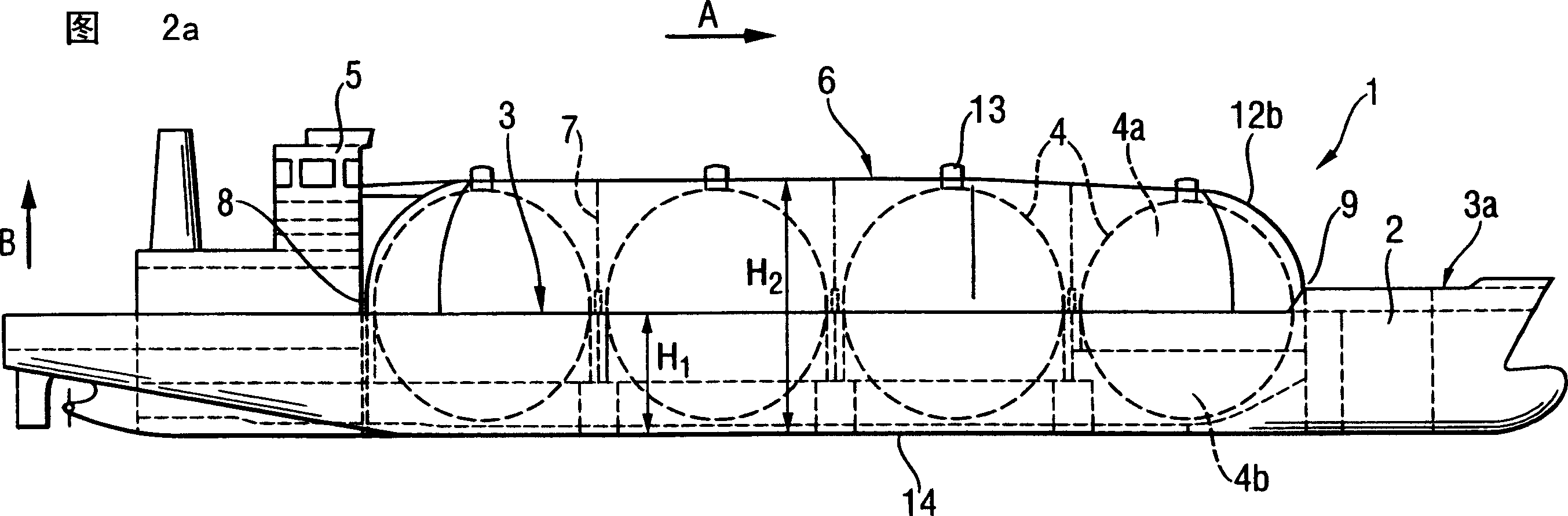 A method and an arrangement for reducing the weight and optimizing the longitudinal strength of a water-craft