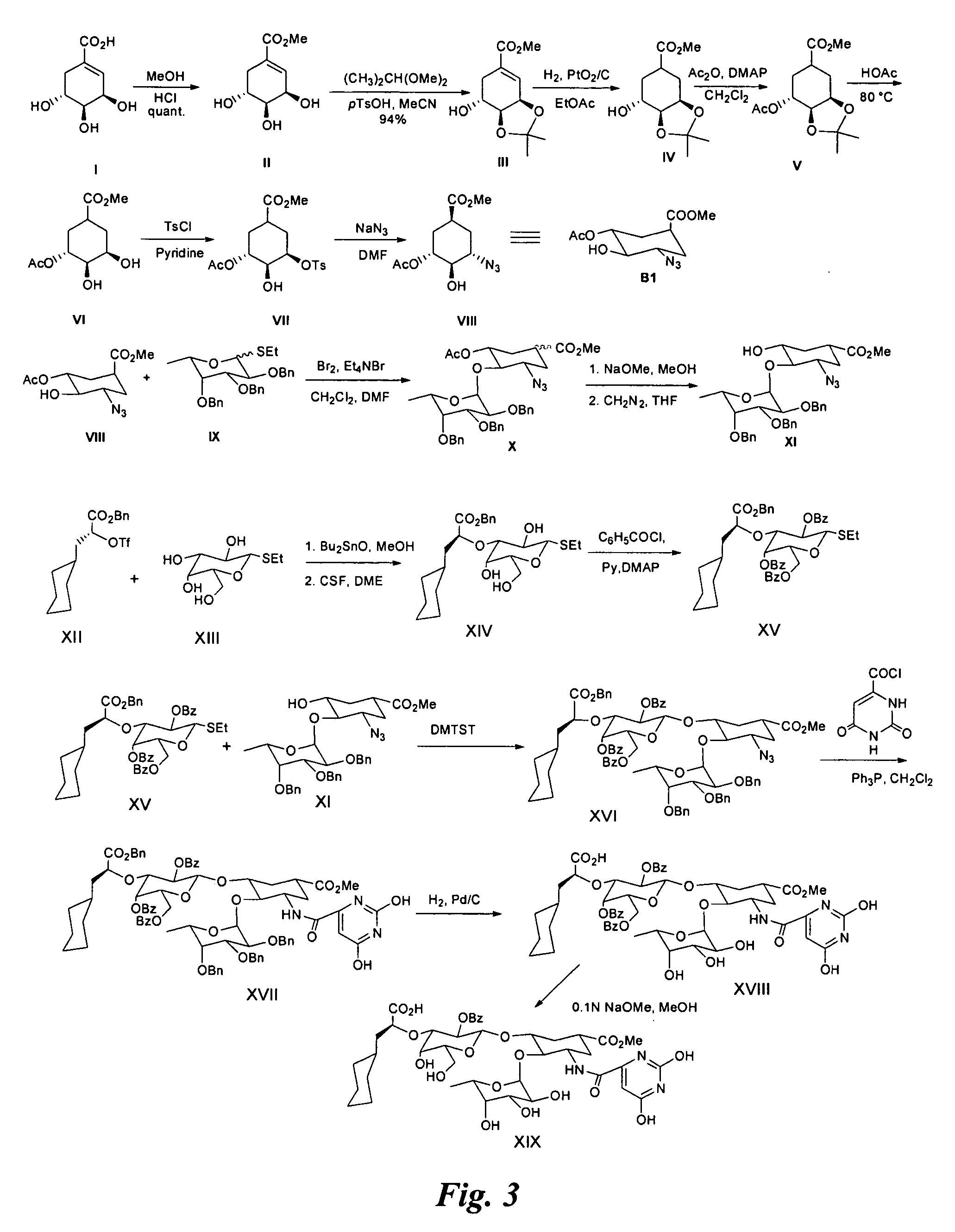 Heterobifunctional pan-selectin inhibitors
