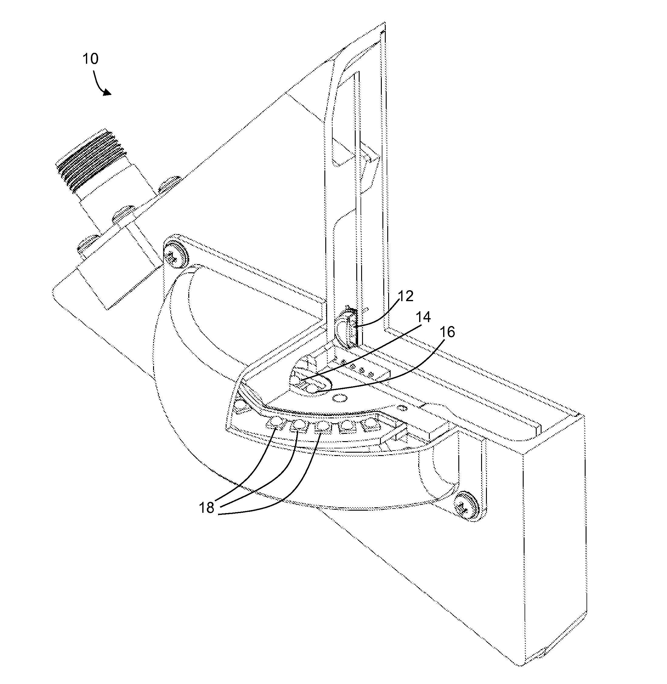 LED end of life optical comparator and methods for determining LED light fixture end of life