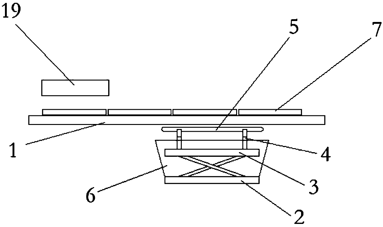 Detecting and selective discharging conveying device for injection molded parts of notebook computer shell