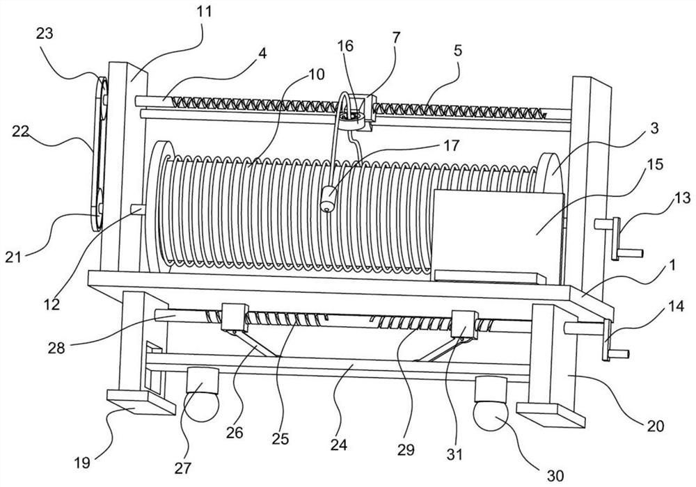 Environment-friendly underground water pollution detection device