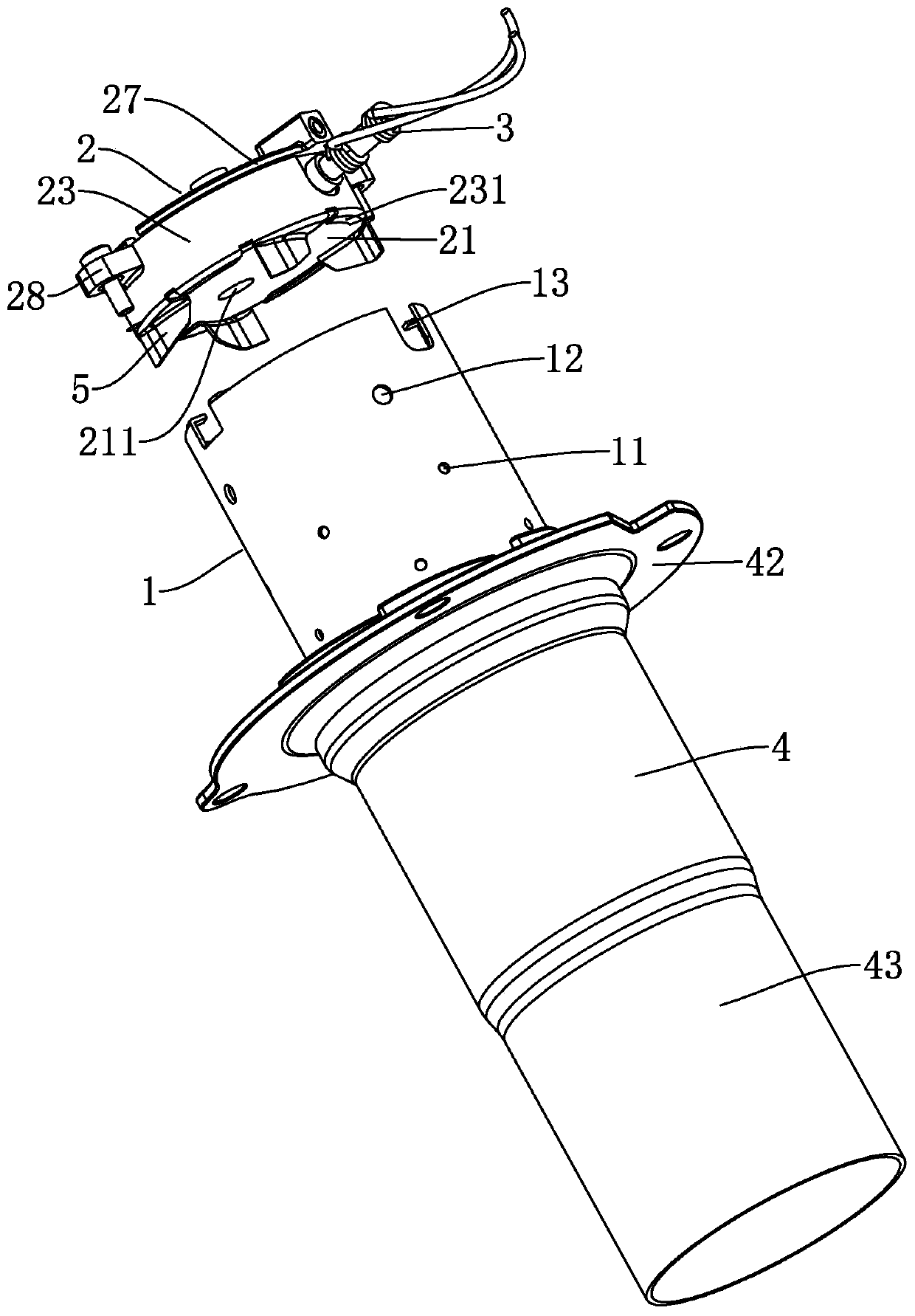 Combustor for car heater