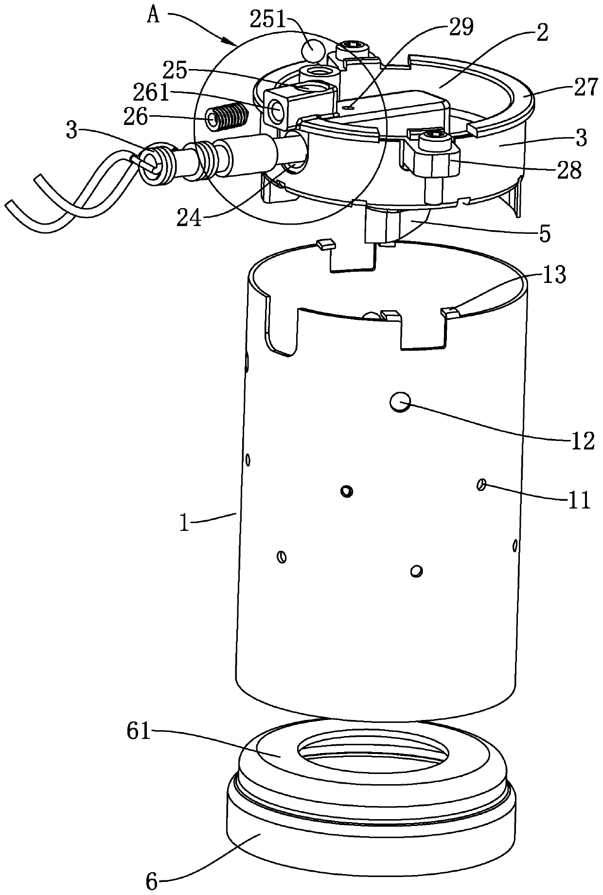 Combustor for car heater