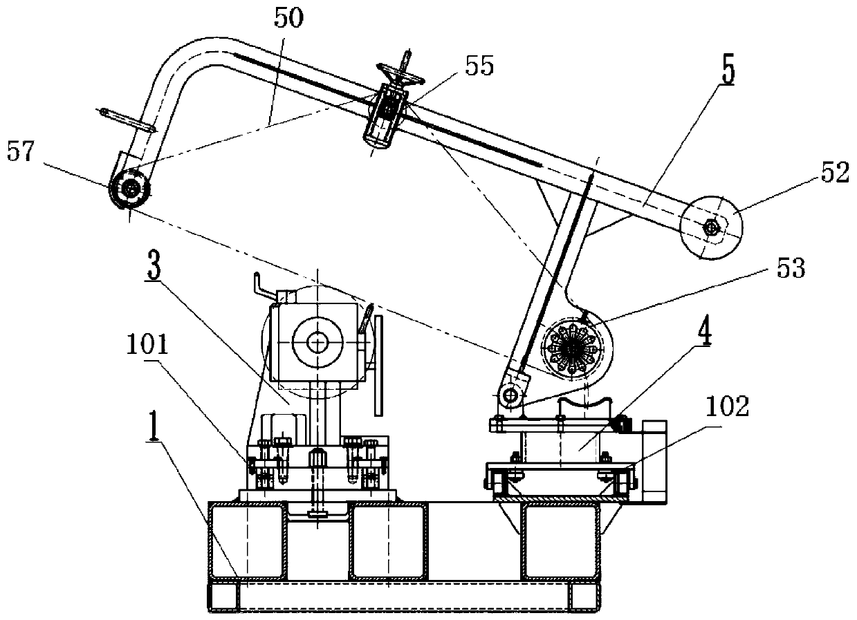 Ship crankshaft polisher